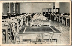 Patients Dining Room, State Sanatorium AR Vintage Postcard F15