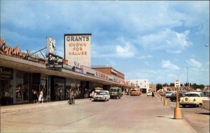 Milwaukee Wisconsin WI Bus Van Buses Grants Shopping Center Vintage PC