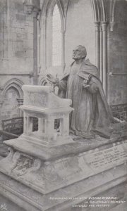Bishop Ridding Southwell Teacher Reform Politics Statue Old Nottingham Postcard