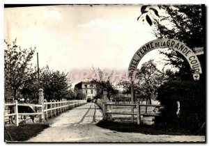 Modern Postcard Honfleur Hotel Ferme De La Grande Cote De Grace Court