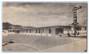 c1950's Ambassador Motel Roadside Colorado Springs Colorado CO Vintage Postcard