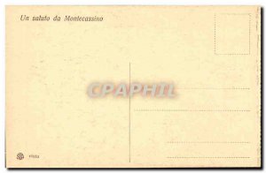 Italy Italia Badia di Montecassino Old Postcard Tomba di Benedetto S e catted...