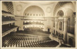 Boston MA Christian Scientist Church Real Photo Postcard #2