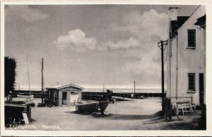 Denmark Espergaerde Havnen Espergærde Vintage Postcard C262