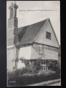 Suffolk: Ipswich, Dedham Old Flemish Houses No.8 - Old Postcard by Suitall