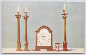 Altar Lights Of Alexandria Washington Lodge~22~Virginia~Candles & Clock~c1923 PC