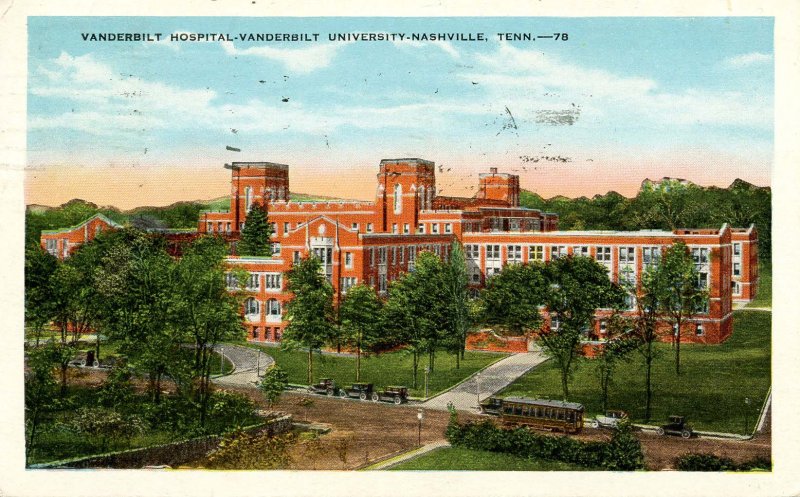 TN - Nashville. Vanderbilt Hospital, Vanderbilt University