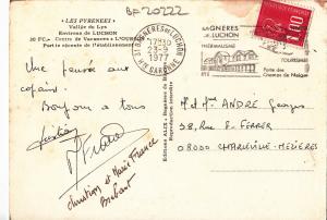 BF20222 environs de luchon centre de vacances france  front/back image