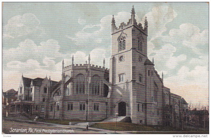 First Presbyterian Church, Scranton, Pennsylvania, 1900-1910s