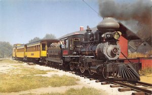 Midwest Old Settlers & Threshers Mt Pleasant Iowa Railroad, Train Postcard