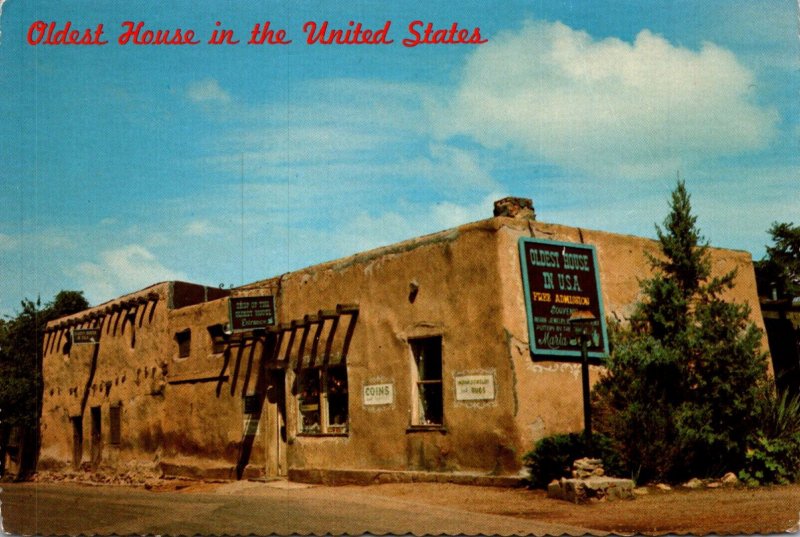 New Mexico Santa Fe Oldest House In The United States