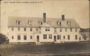 Andover New Hampshire NH Proctor Academy Real Photo Vintage Postcard