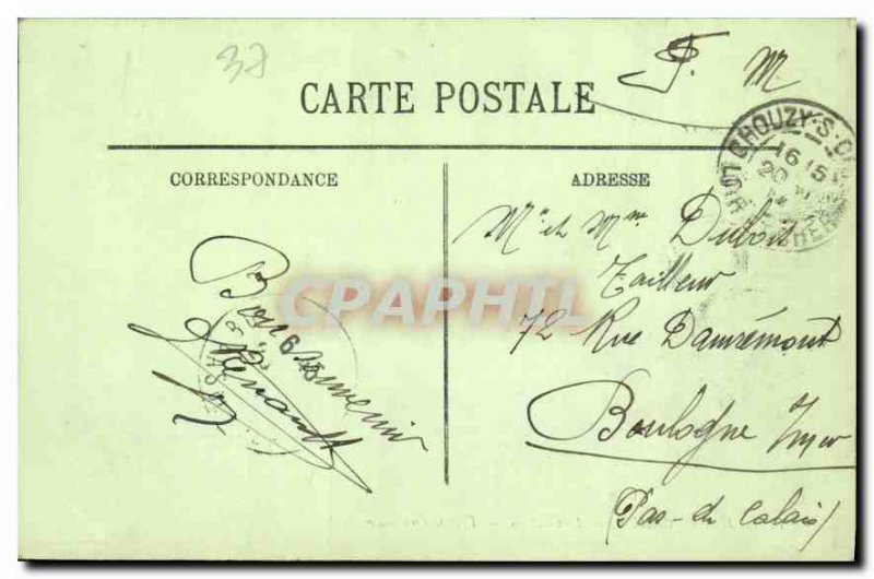 Postcard Old Chateau Chenonceau The Eastern Facade