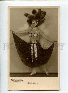 3135688 Karl LENZ BALLET BELLY DANCER Male AUTOGRAPH old PHOTO