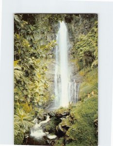 Postcard Wailua Falls Maui Hawaii USA