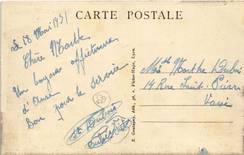 CPA Anse - Le Vieux Chateau (1036535)