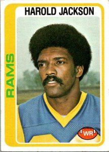 1978 Topps Football Card Harold Nelson Los Angeles Rams sk7392