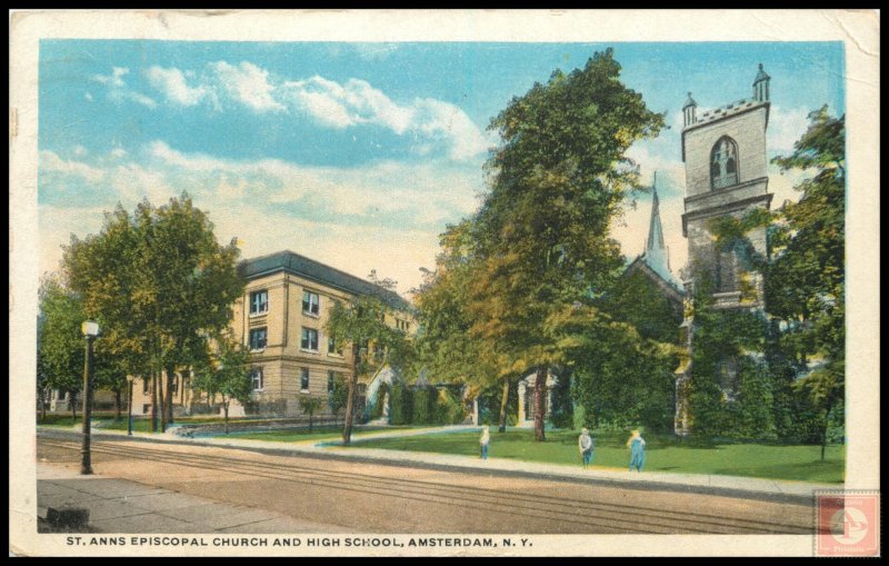 St. Anns Episcopal Church and High School, Amsterdam, NY