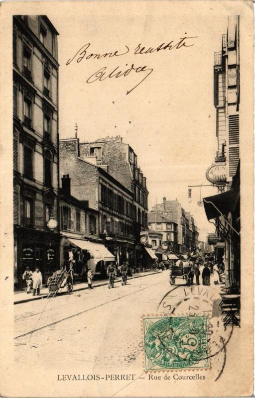 CPA LEVALLOIS PERRET Rue de Courcelles (413627)
