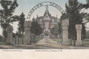 Sanborn Seminary at Kingston, Rockingham County NH, New Hampshire - pm 1911 - DB