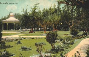 Bermuda Victoria Park Vintage Postcard 03.72