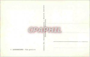 Postcard Modern Luxembourg General view