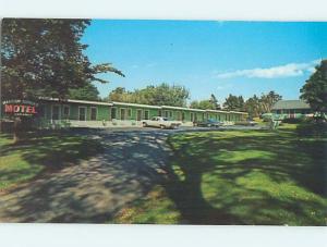 Unused Pre-1980 MOTEL SCENE Burlington Vermont VT HJ9822