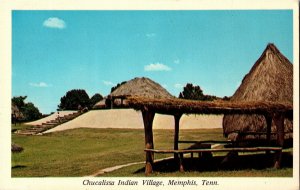 Chucalissa Indian Village Memphis TN Postcard T16