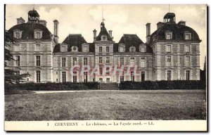 Old Postcard Cheverny Chateau The North Facade