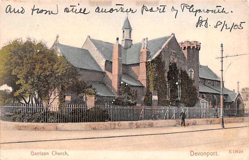 Devonport United Kingdom, Great Britain, England Garrison Church Devonport Ga...