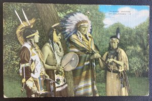 1941 Oklahoma OK USA Picture Postcard Cover Native Americana Pawnee Indians