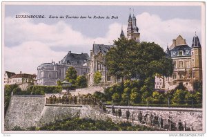 Entree Des Touristes Dans Les Rochers Du Bock, Luxembourg, 1910-1920s