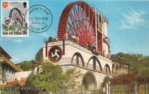 US50 UK England Isle of Man 1978 Douglas LaxeyWheel maximum card maxi card