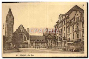 Colmar - La Gare - Old Postcard