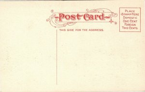 Postcard MI Manistee Oak Street Looking South Dirt Road C.1910 L17