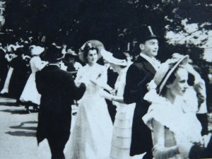 Cornwall HELSTON Furry Dance 4 Image Multiview c1950s RP Postcard