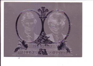 Royal Wedding, Prince Charlies, Princess Diana, 1981 Silver
