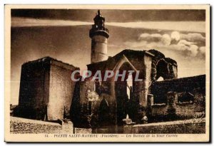 Postcard Old Pointe Saint Mathieu Ruins Tour Carree