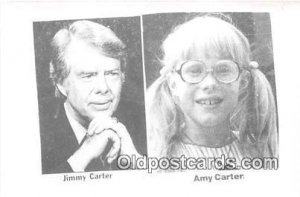 Jimmy Carter, Amy Carter Unused 