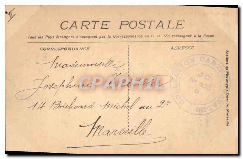 Old Postcard Roquefavour Aqueduct