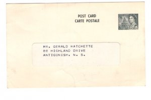 Postal Stationery Postcard Elizabeth II, Antigonish, Nova Scotia
