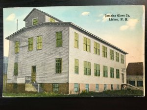 Vintage Postcard 1907-1915 Jamaica Glove Company Lisbon New Hampshire