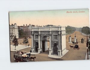 Postcard Marble Arch London England USA