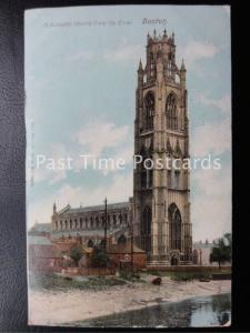 c1904 - Boston, St. Botolph's Church from the River