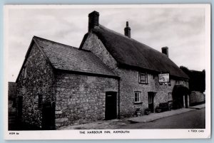 Devon England Postcard The Harbour Inn Axmouth c1930's Tuck Art RPPC Photo