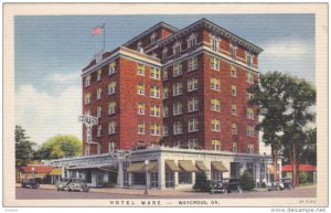Hotel Ware , WAYCROSS , Georgia , 30-40s