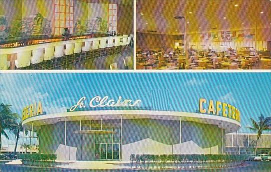 Florida Pompano Beach Saint Clairs Cafeteria 1963