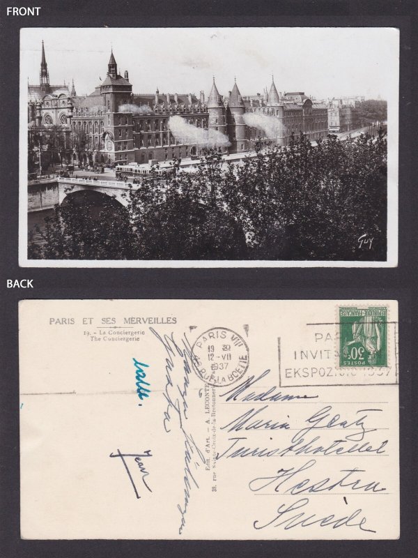 FRANCE, Postcard, Paris, The Conciergerie