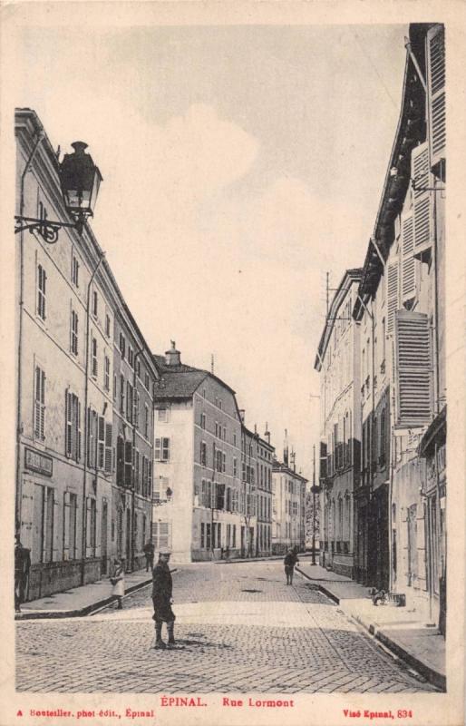 ÉPINAL FRANCE~RUE LORMONT~A BOSTEILLER PHOTO POSTCARD