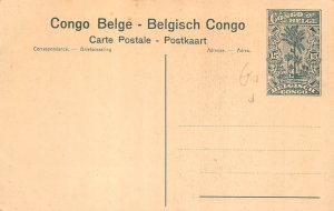 Belgian Congo Poultry farming Peasant vintage postcard B982